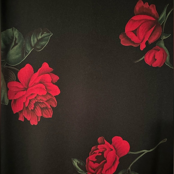 Vintage G.A.S. Floral Long Sleeveless Dress - Picture 3 of 4